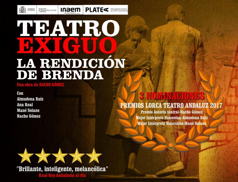 3 Nominaciones PREMIOS LORCA